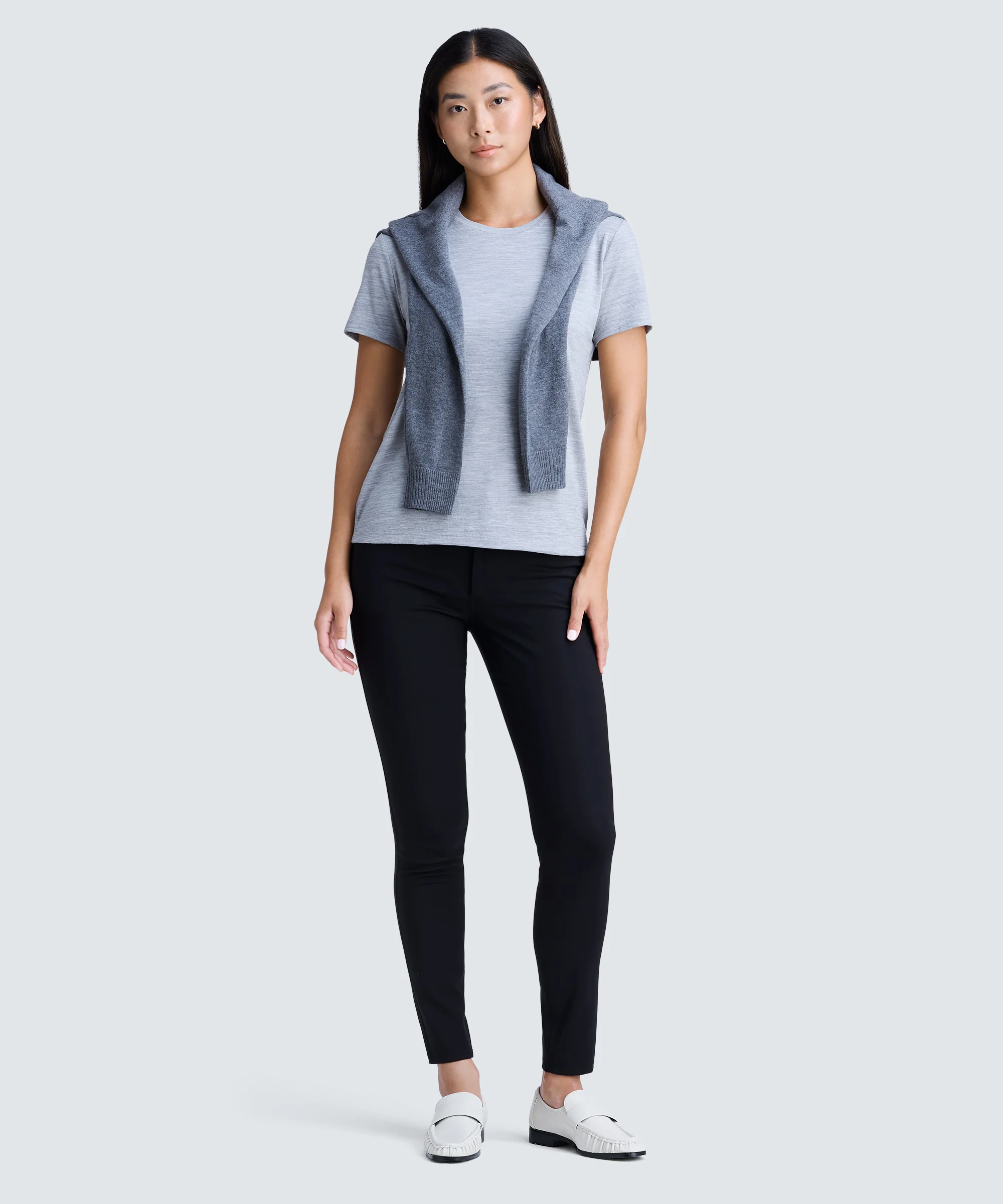 Women's Merino Crew Neck T-Shirt - Image 40
