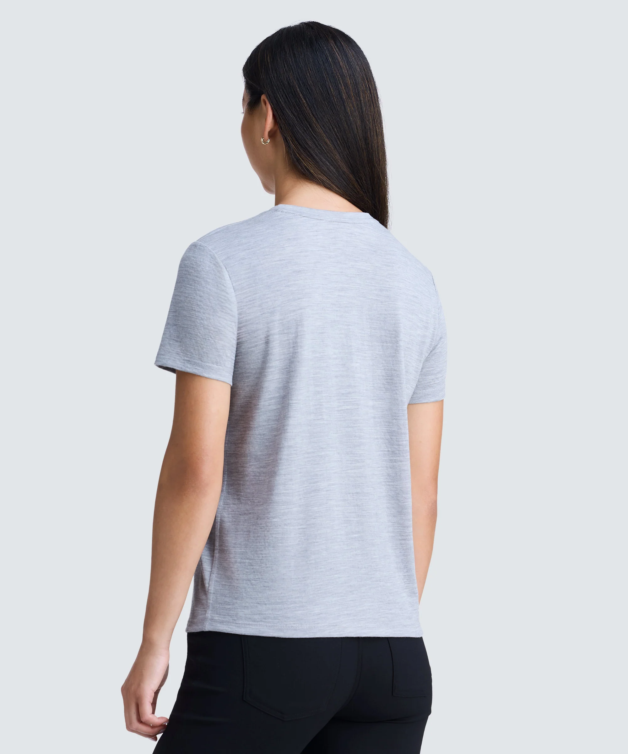 Women's Merino Crew Neck T-Shirt - Image 42