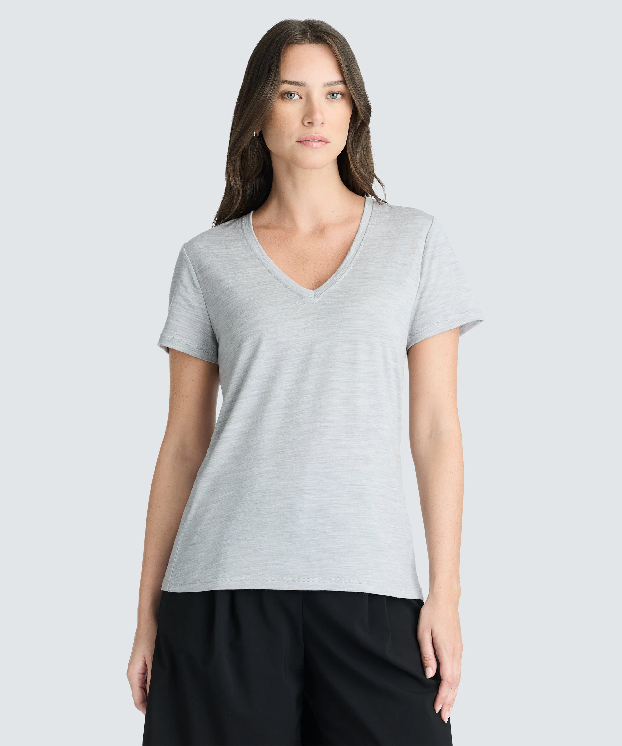 Women's Merino V-Neck T-Shirt - Image 6