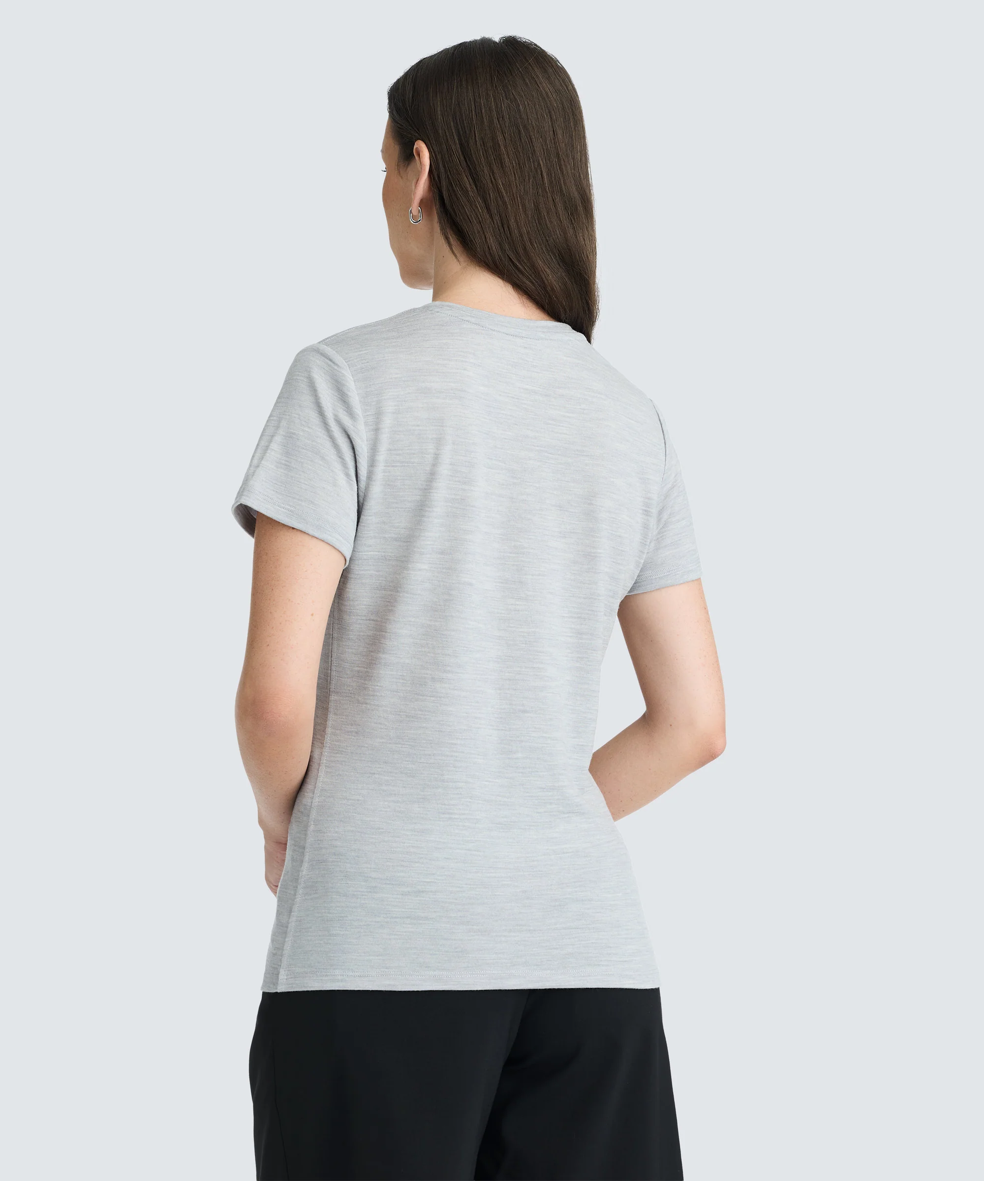 Women's Merino V-Neck T-Shirt - Image 10
