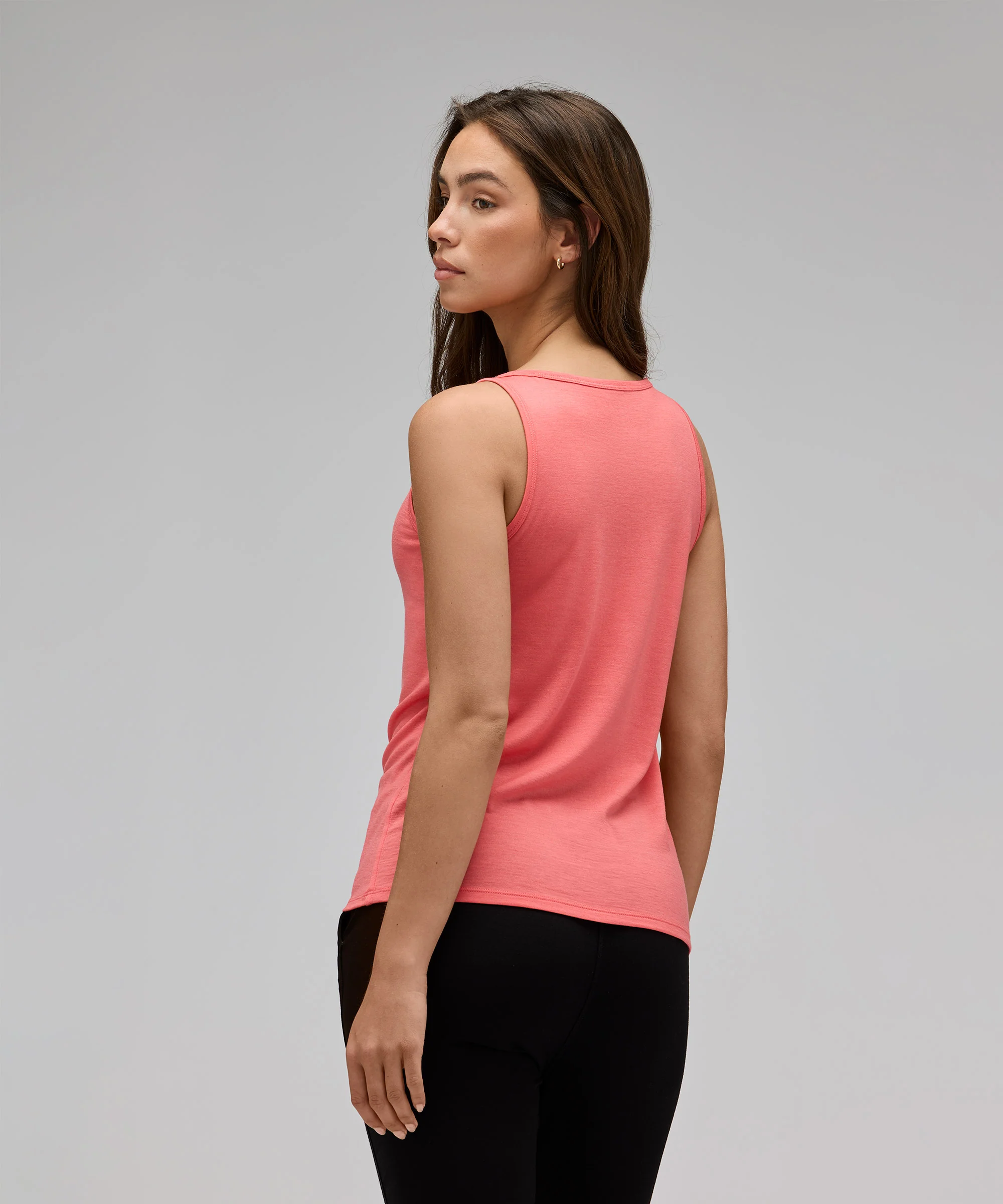 Women's Relaxed Merino V-Neck Tank - Image 14