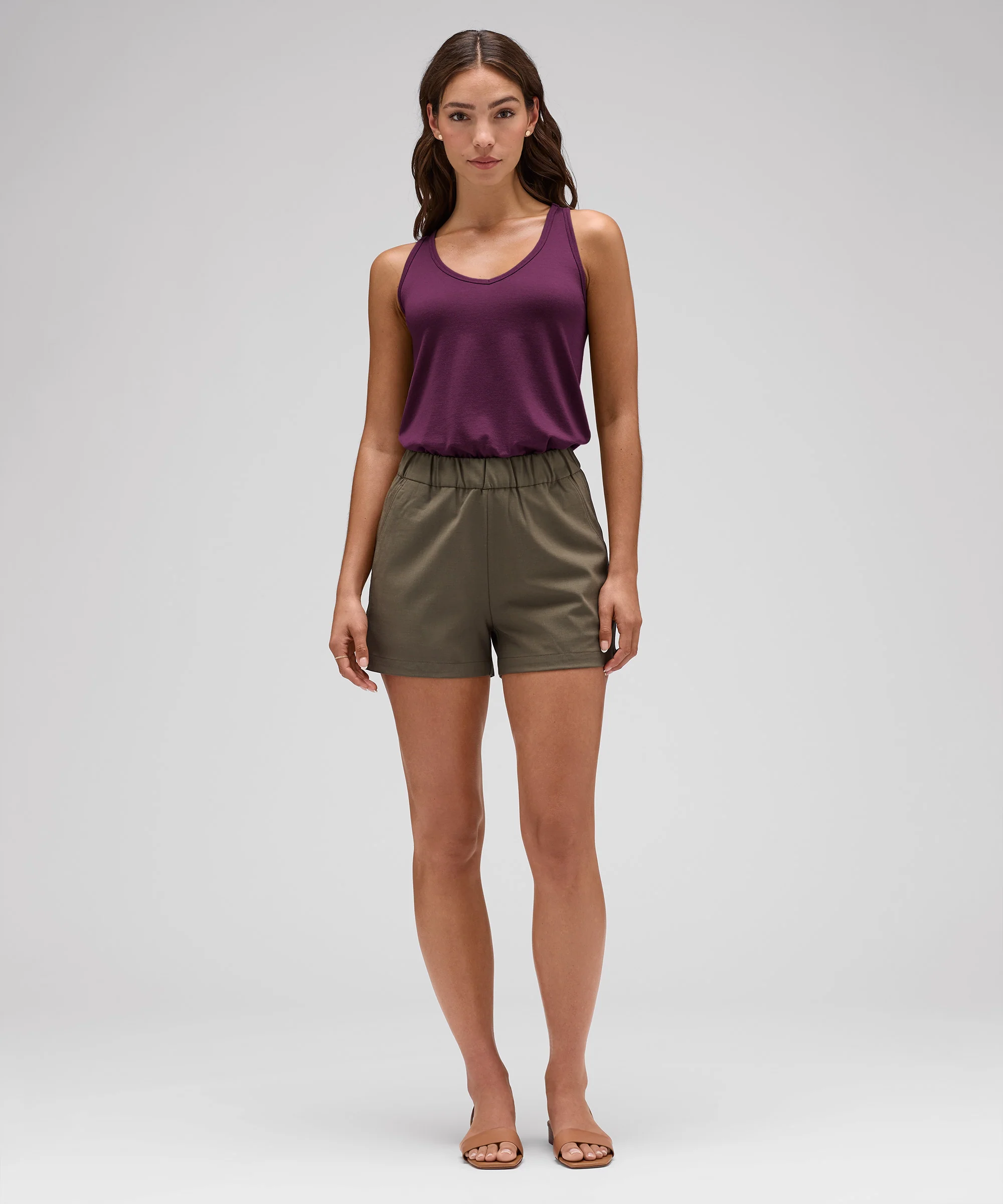 Women's Relaxed Merino V-Neck Tank - Image 24