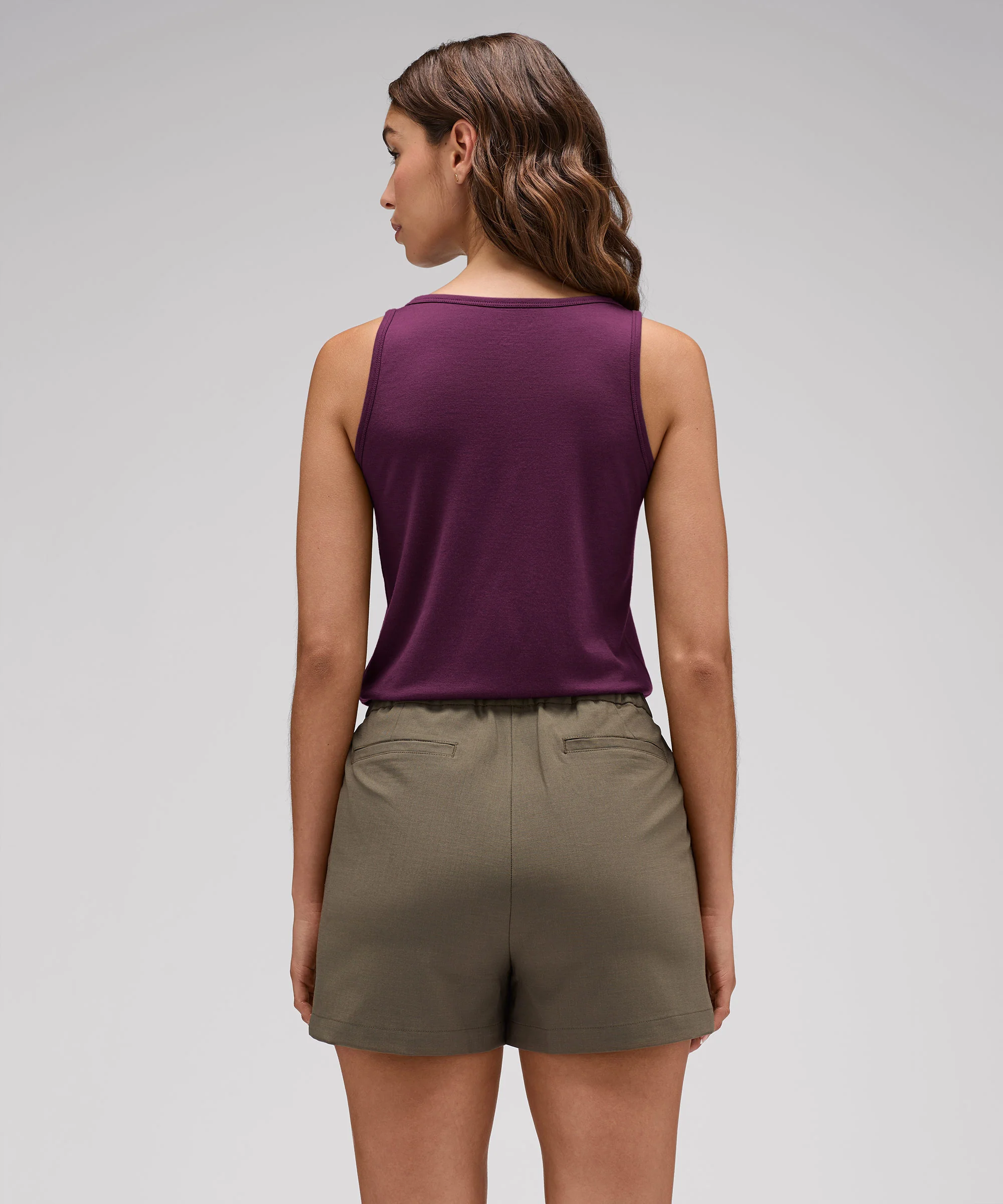 Women's Relaxed Merino V-Neck Tank - Image 27