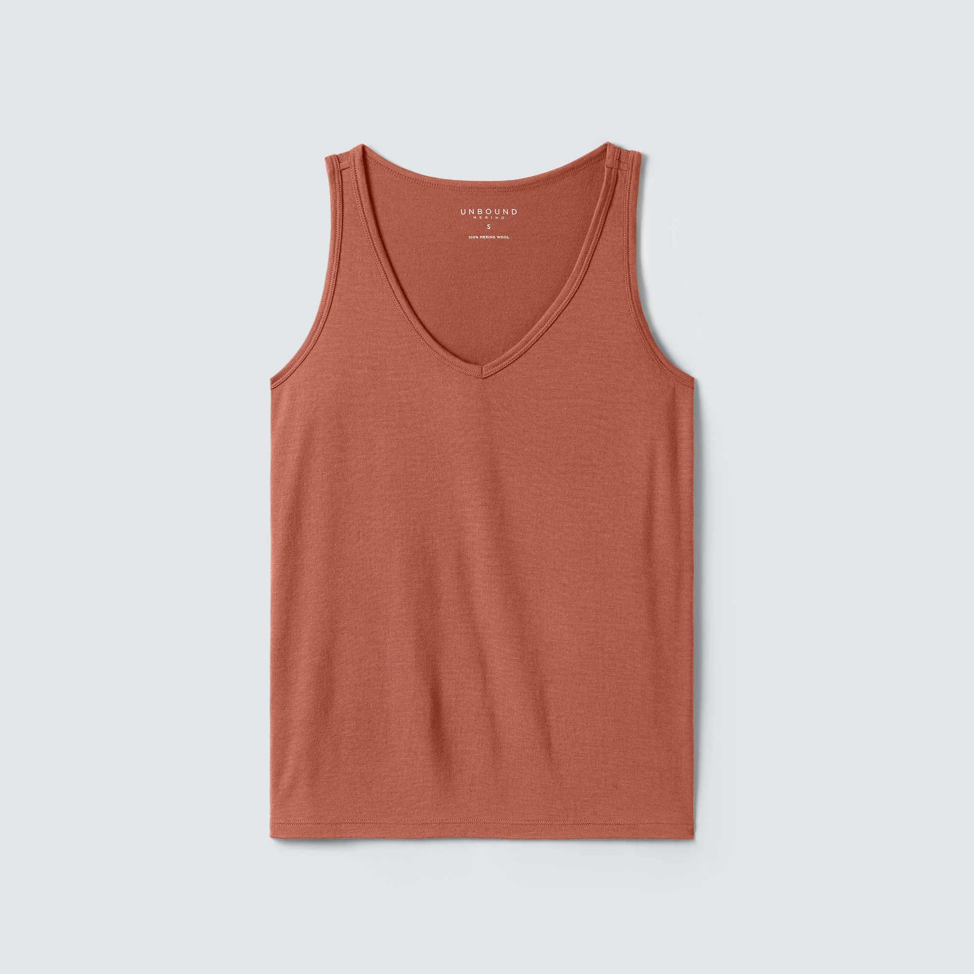 Women's Relaxed Merino V-Neck Tank - Image 33