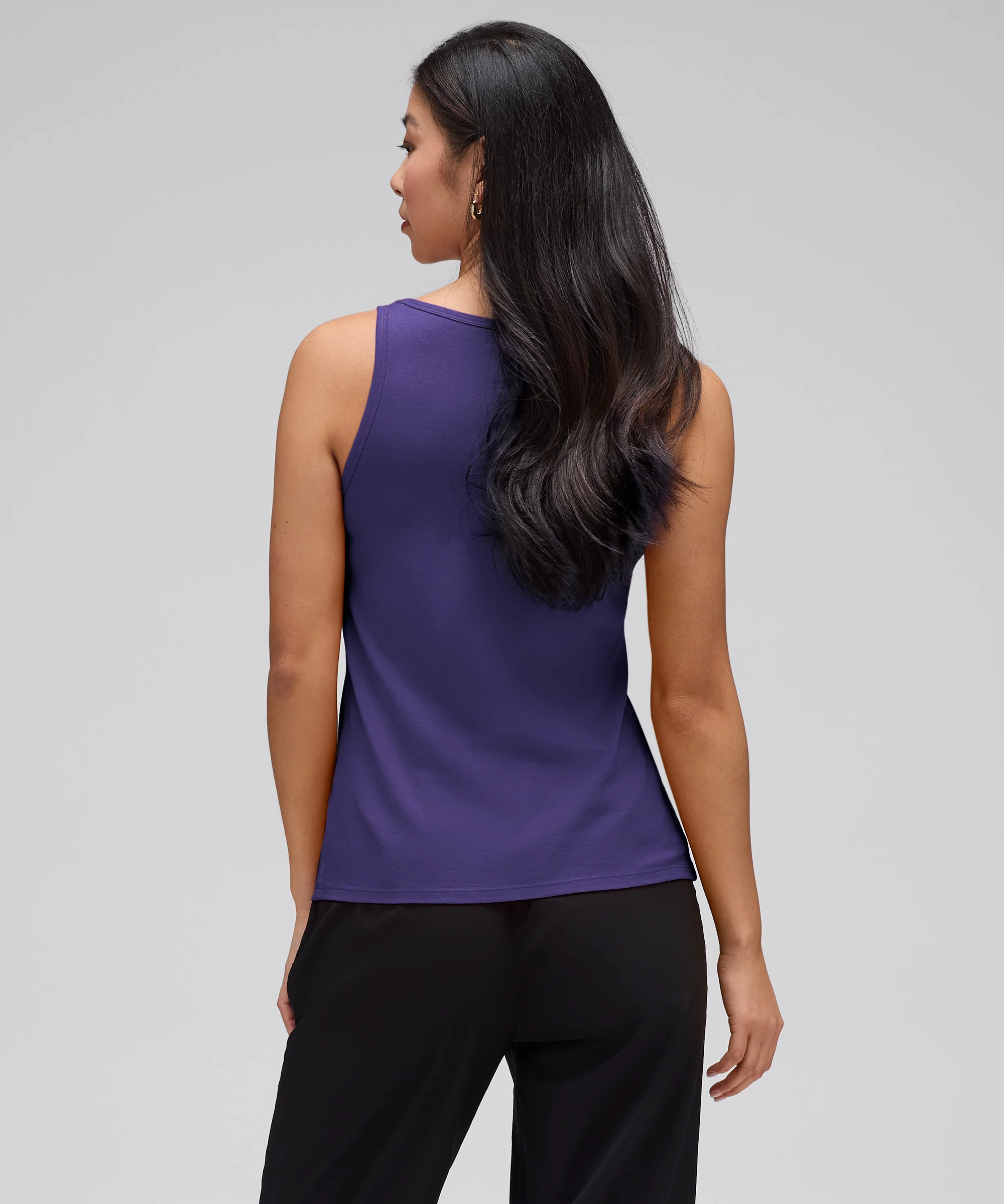 Women's Relaxed Merino V-Neck Tank - Image 35