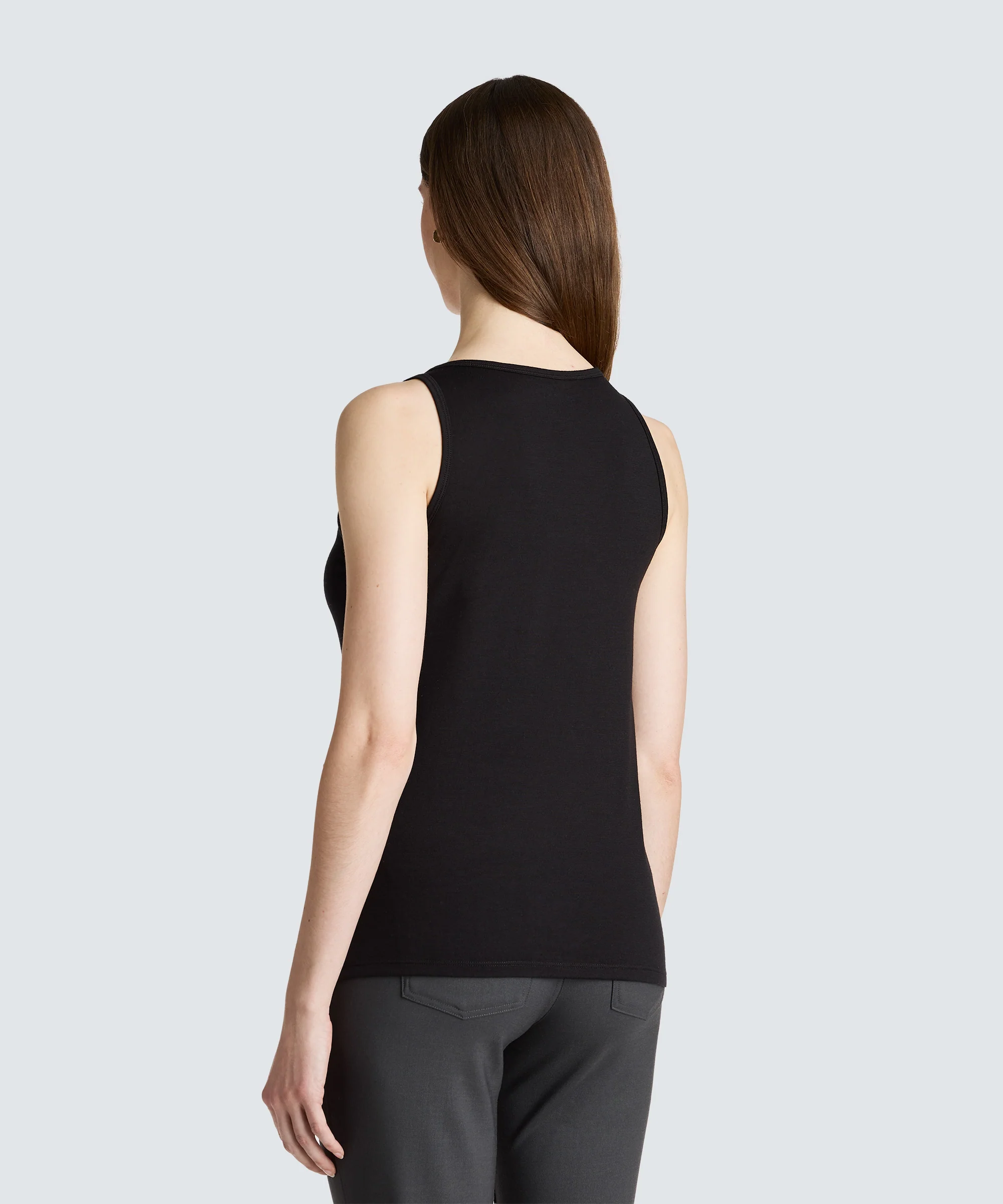 Women's Relaxed Merino V-Neck Tank - Image 4