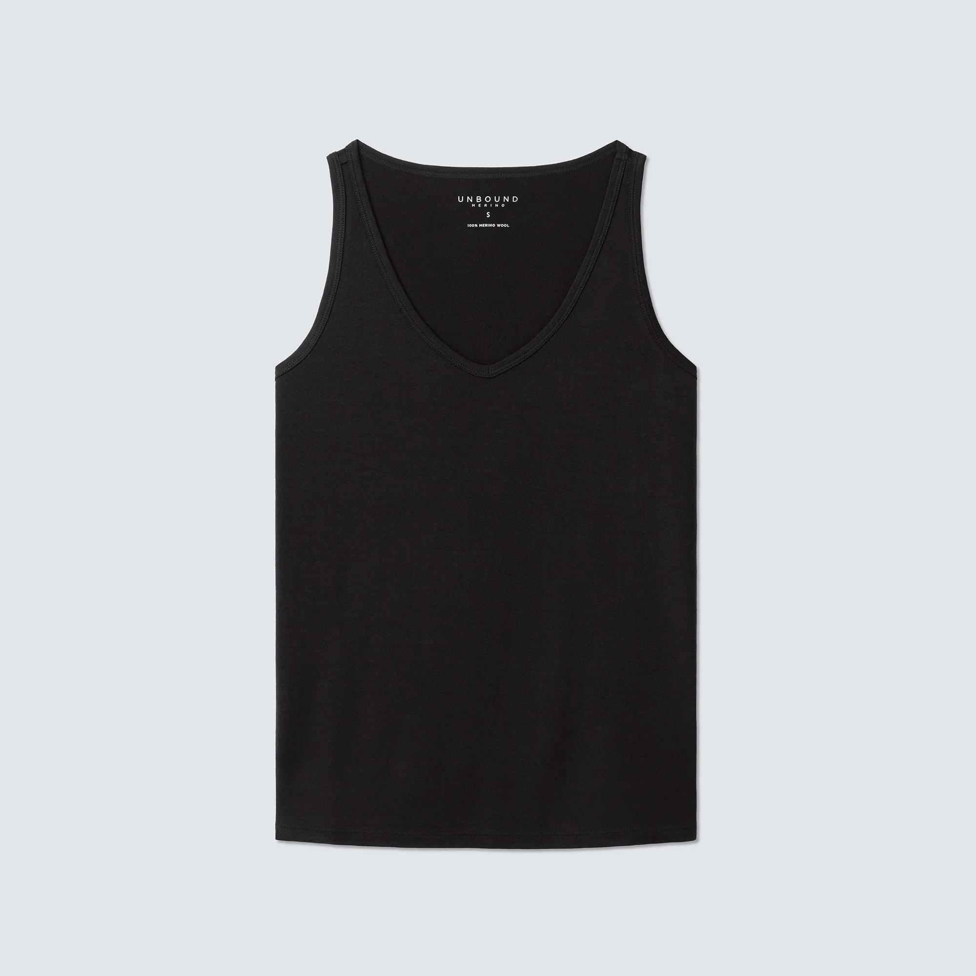 Women's Relaxed Merino V-Neck Tank - Image 5