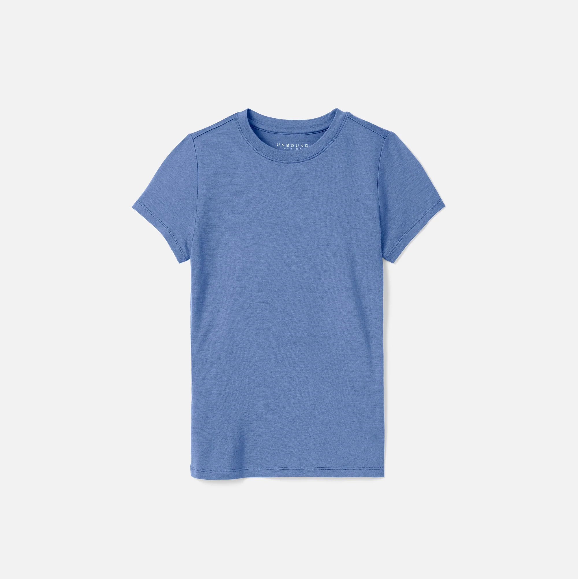 Women's Slim Merino Crew Neck T-Shirt - Image 10