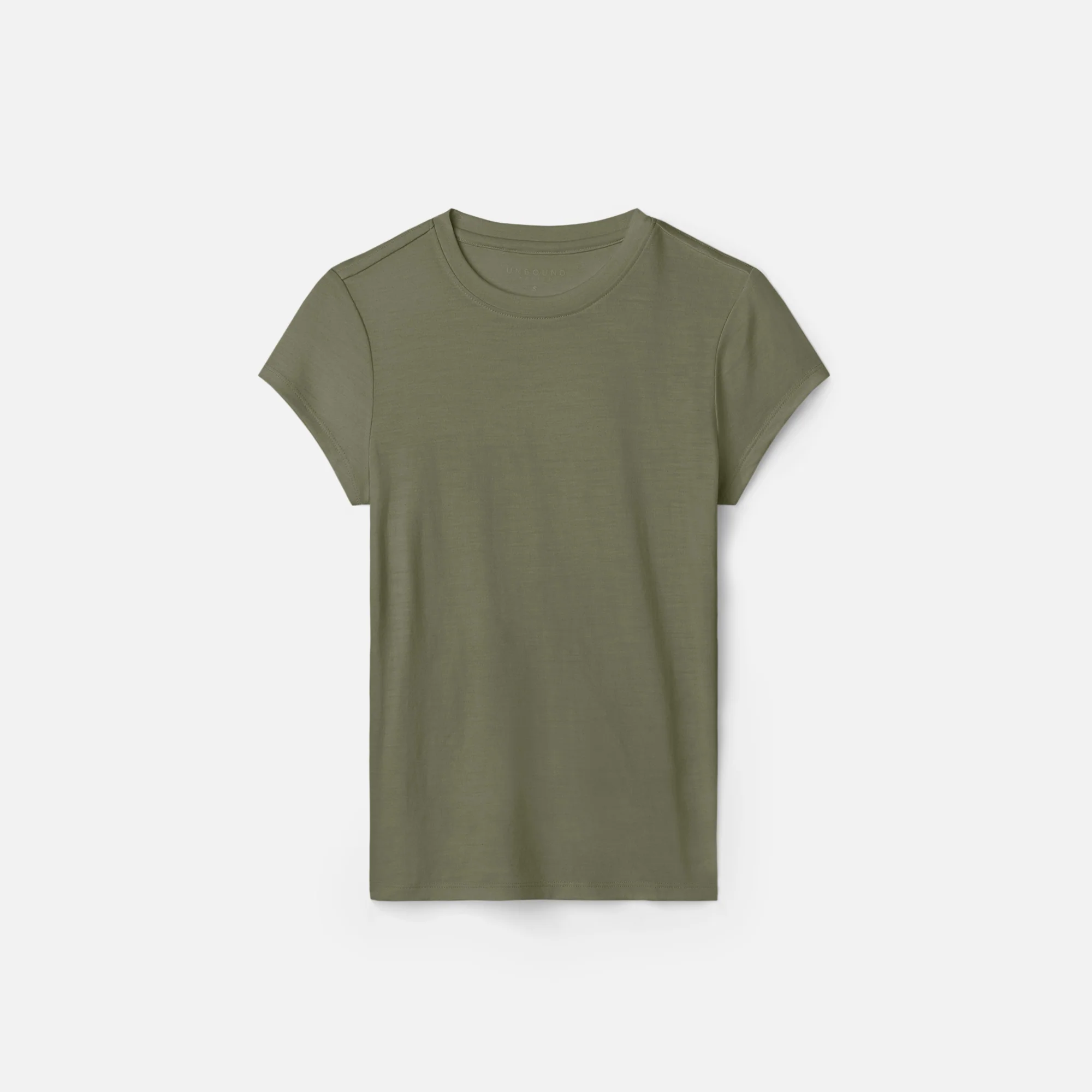 Women's Slim Merino Crew Neck T-Shirt - Image 21