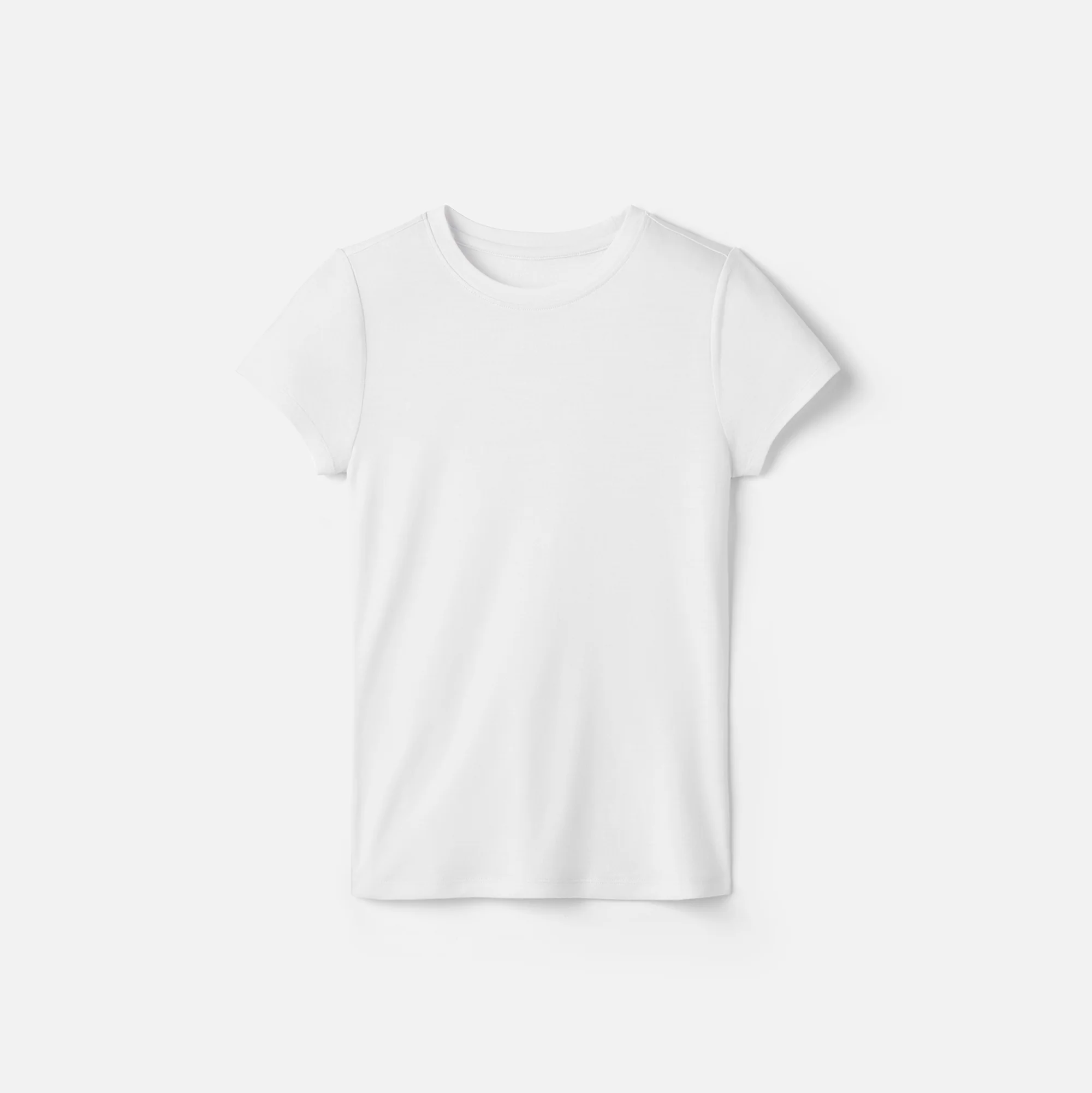 Women's Slim Merino Crew Neck T-Shirt - Image 42