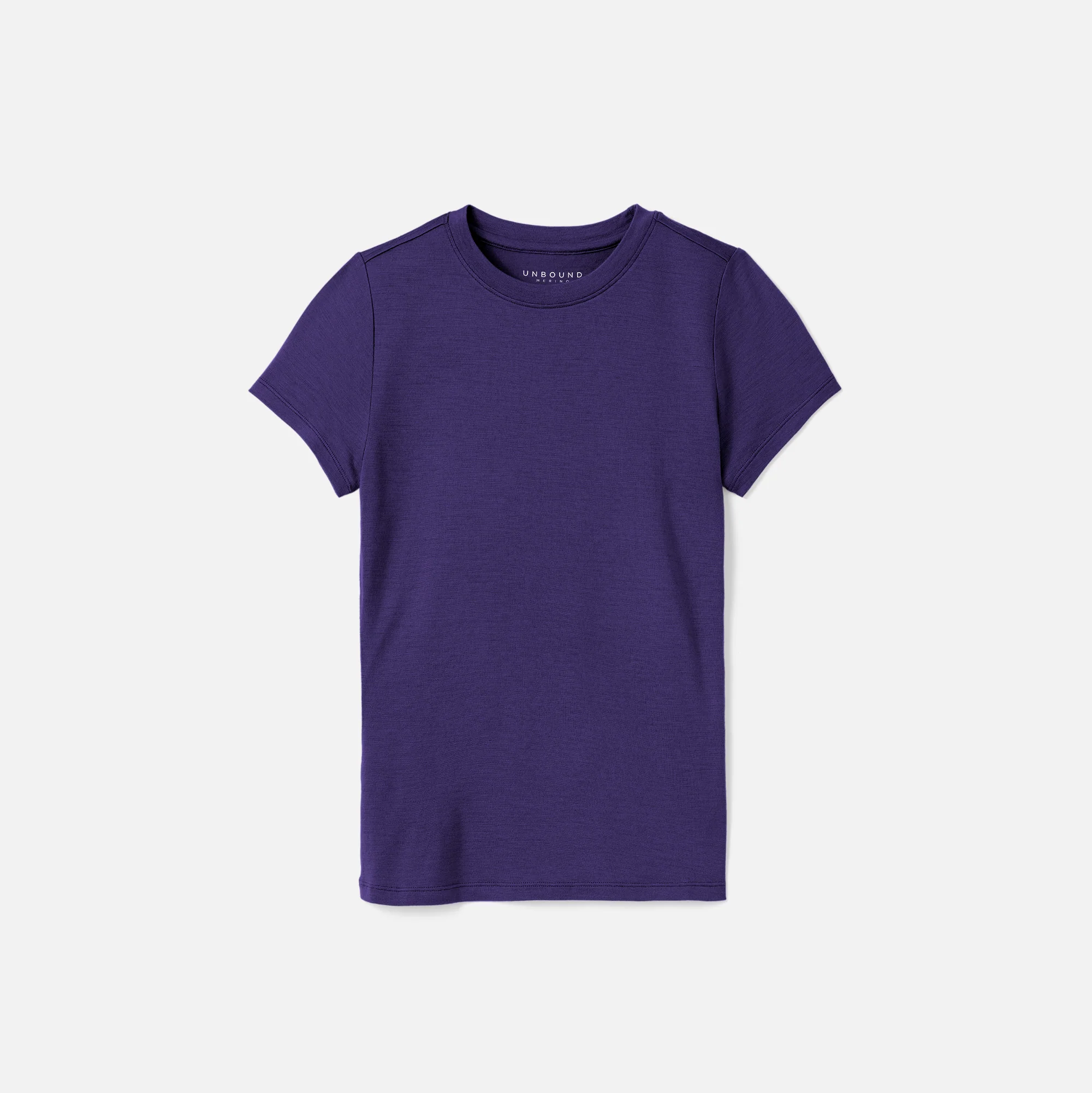 Women's Slim Merino Crew Neck T-Shirt - Image 47