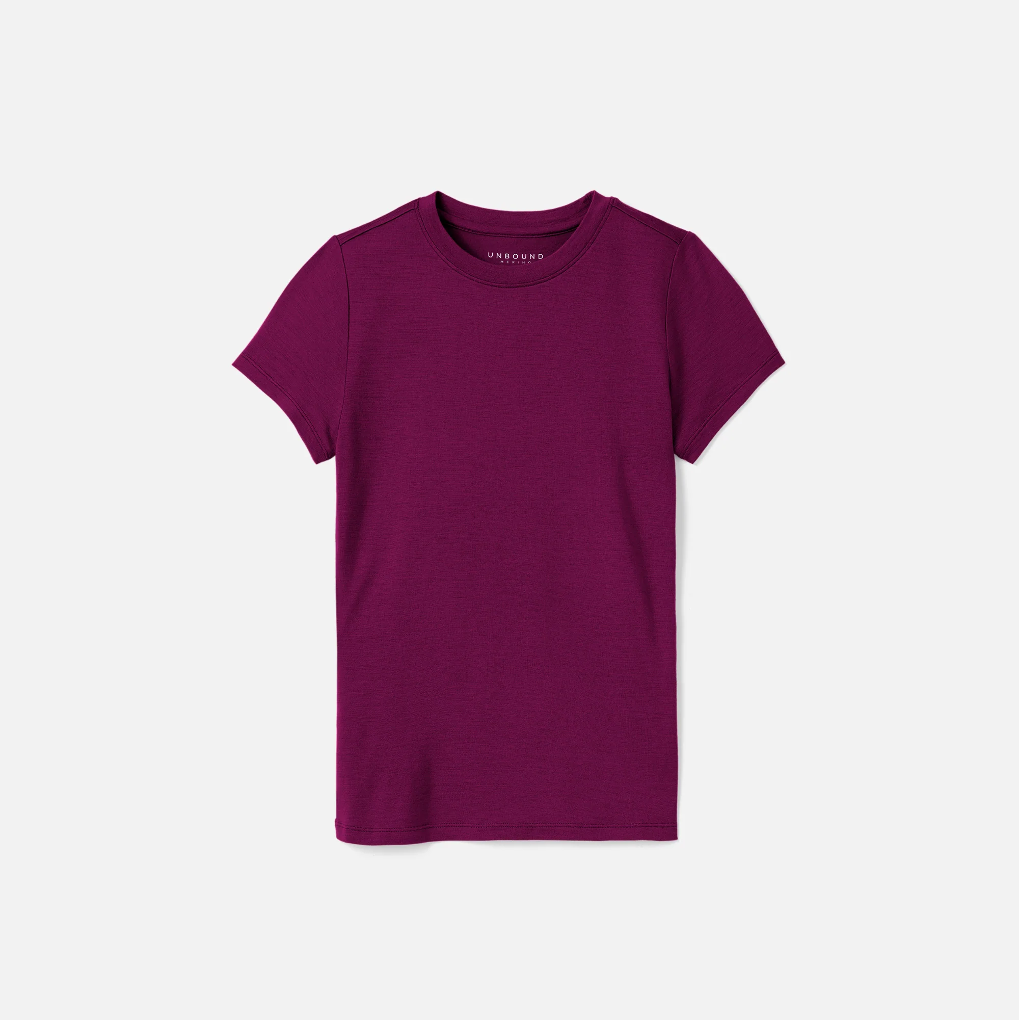 Women's Slim Merino Crew Neck T-Shirt - Image 59
