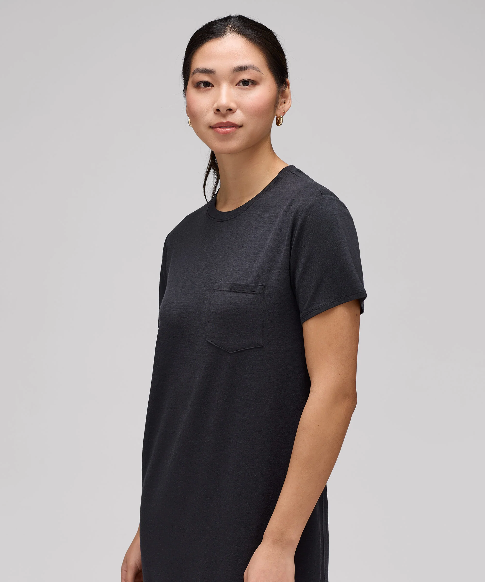 Women's Merino T-Shirt Dress - Image 11