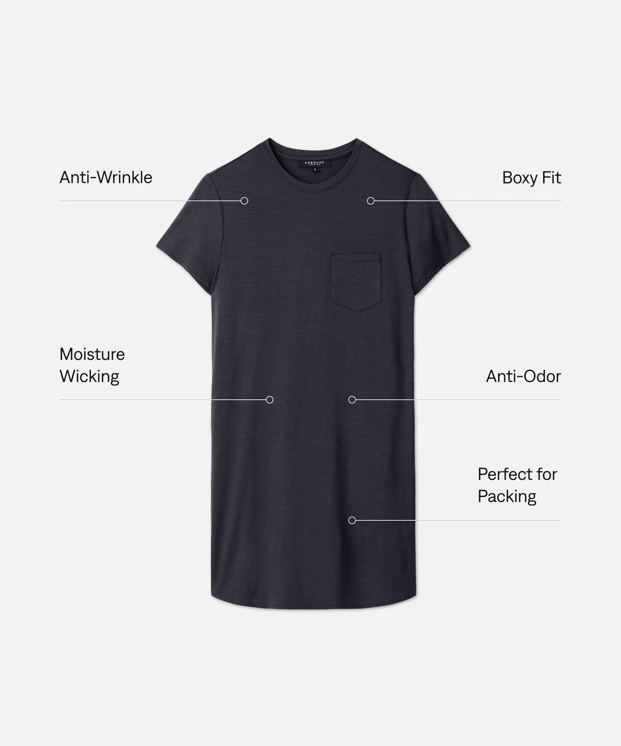 Women's Merino T-Shirt Dress - Image 18