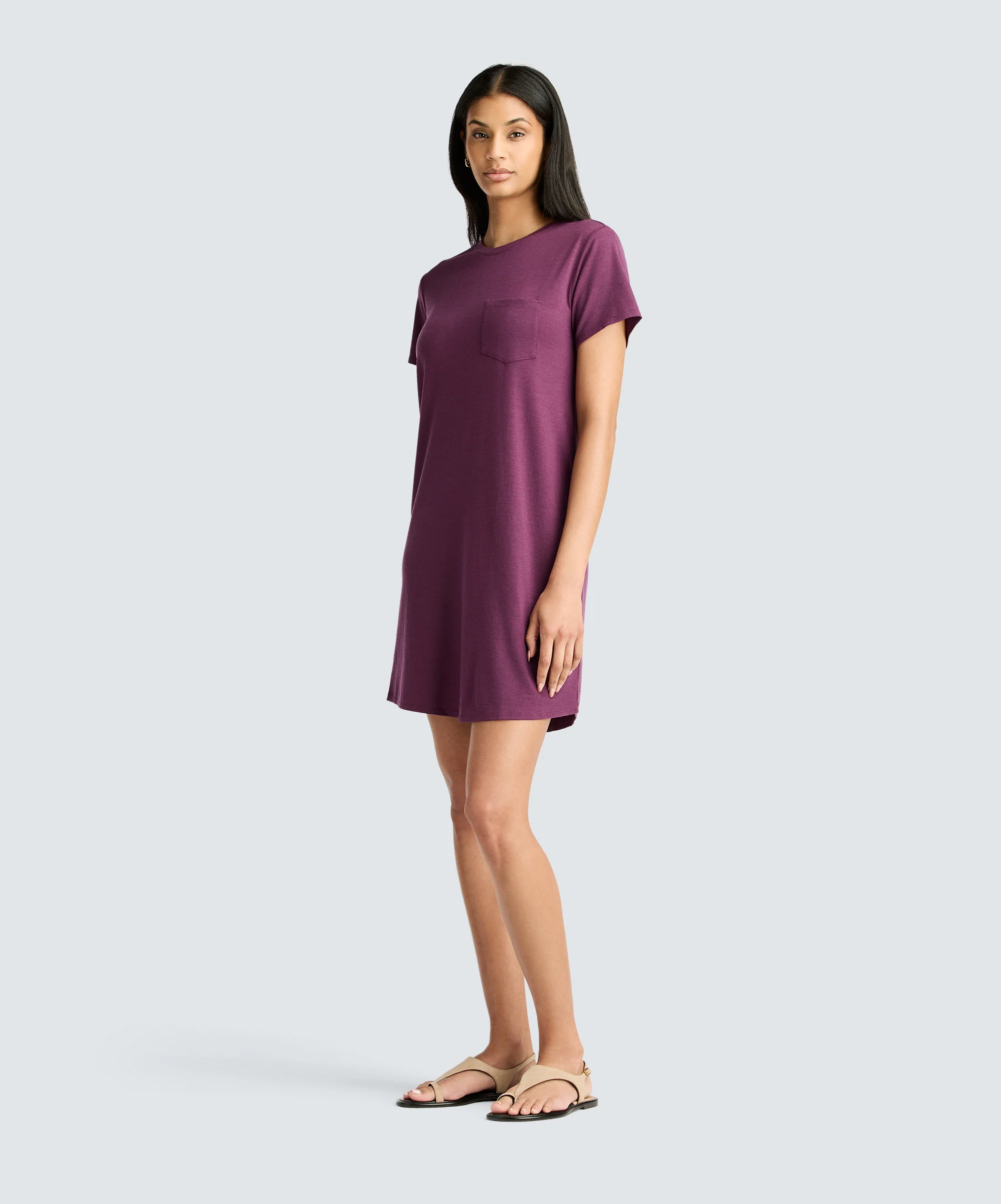 Women's Merino T-Shirt Dress - Image 6