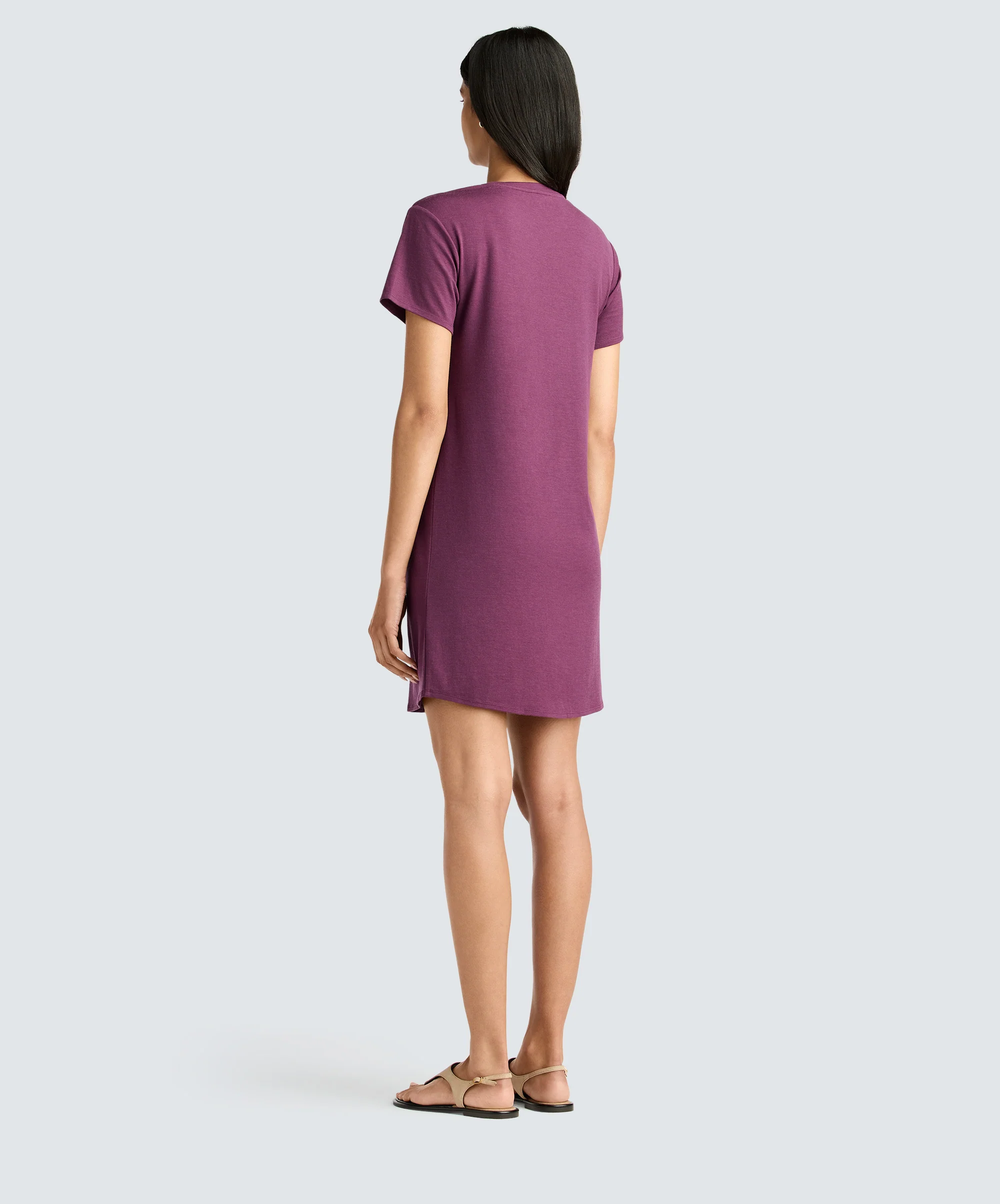 Women's Merino T-Shirt Dress - Image 9