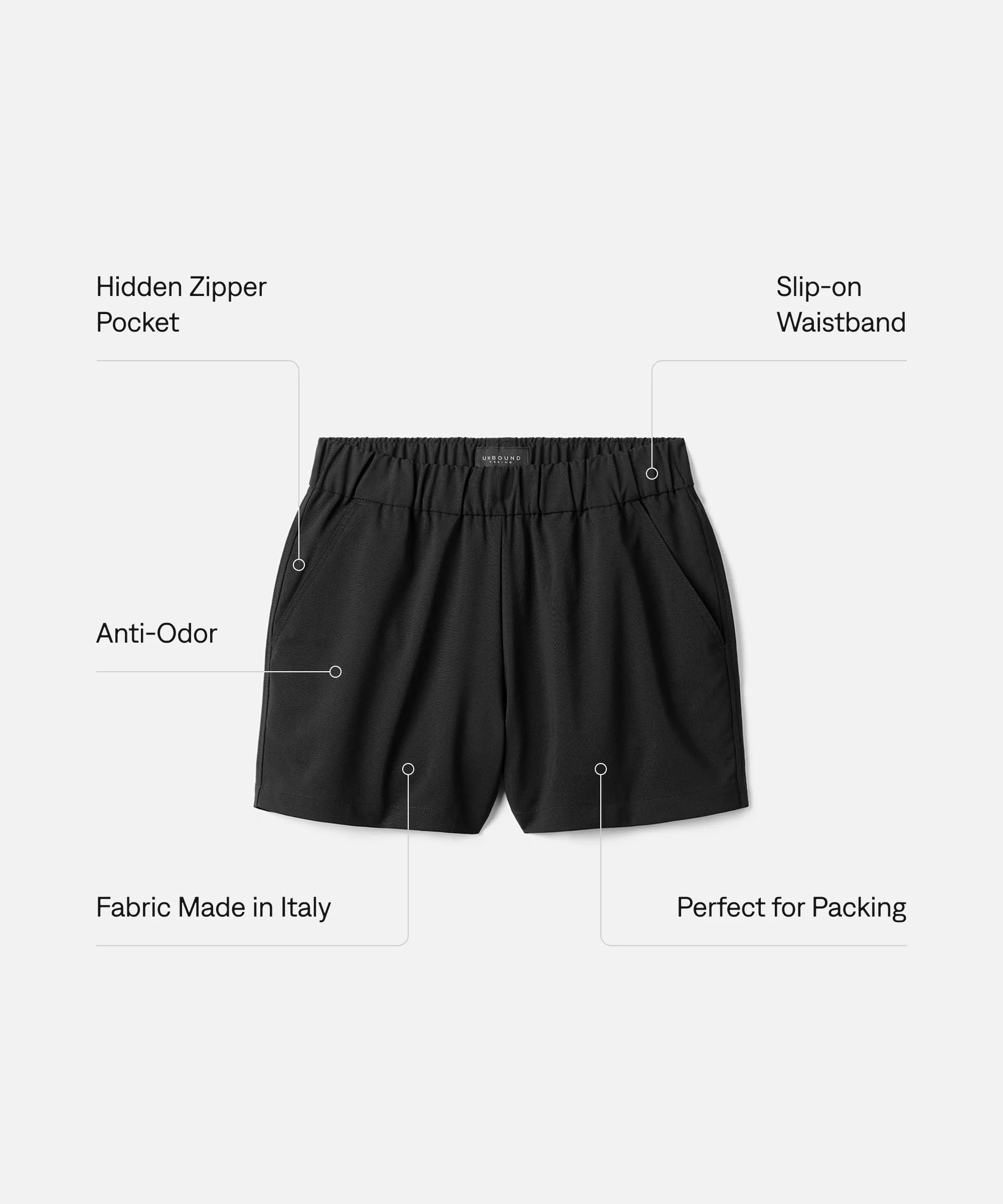 Women's Lightweight Travel Shorts - Image 23